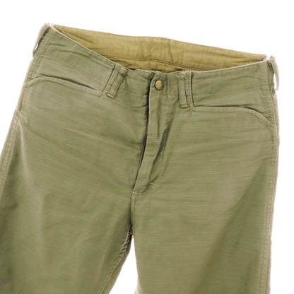 【中古】ウエストライド WEST RIDE CYCLE TOGS コットン ワークパンツ カーキオリーブ【 32 】【 状態ランクB 】【 メンズ 】