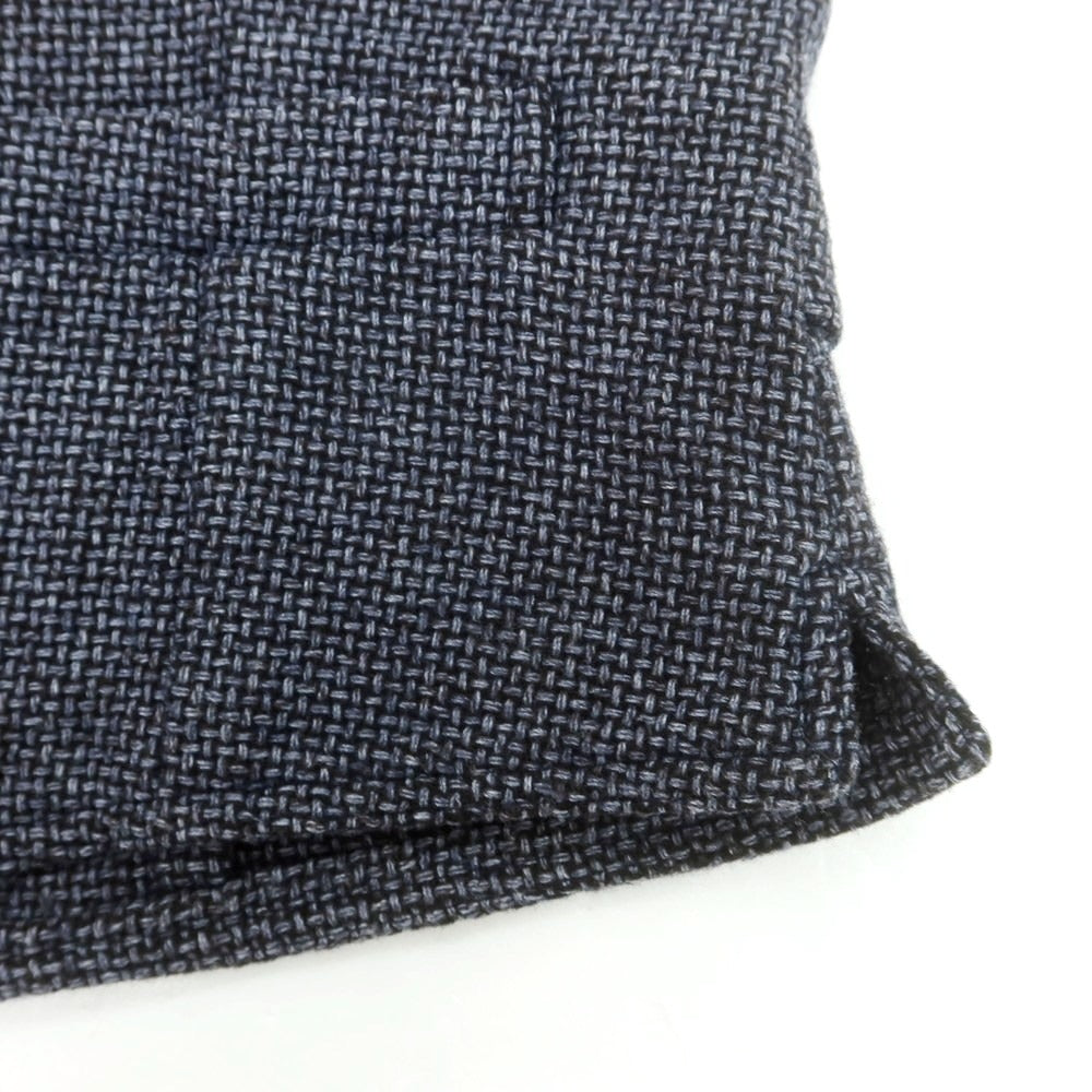 【中古】ラルディーニ LARDINI ウールポリエステル カジュアル系ジレ ベスト ネイビー【 48 】【 状態ランクB 】【 メンズ 】