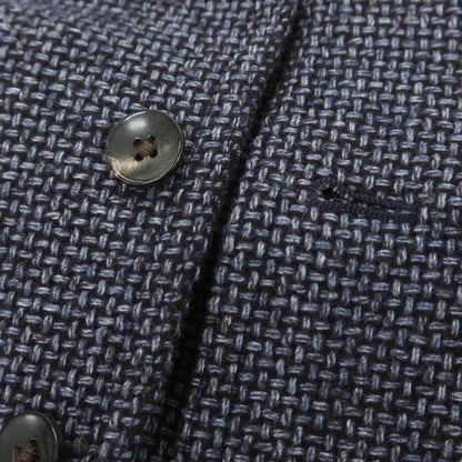 【中古】ラルディーニ LARDINI ウールポリエステル カジュアル系ジレ ベスト ネイビー【 48 】【 状態ランクB 】【 メンズ 】