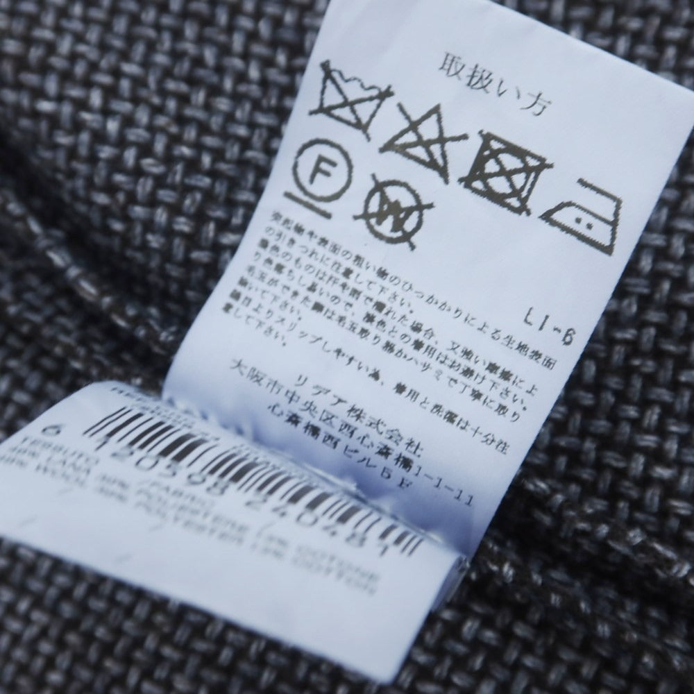 【中古】ラルディーニ LARDINI ウールポリエステル カジュアル系ジレ ベスト ネイビー【 48 】【 状態ランクB 】【 メンズ 】