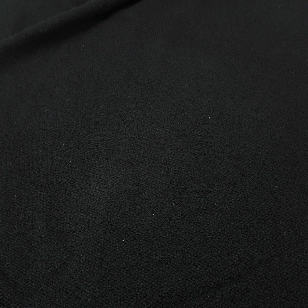 【中古】ジョンスメドレー JOHN SMEDLEY BEAMS F別注 コットン 半袖 ポロニット ブラック【サイズL】【 状態ランクC 】【 メンズ 】