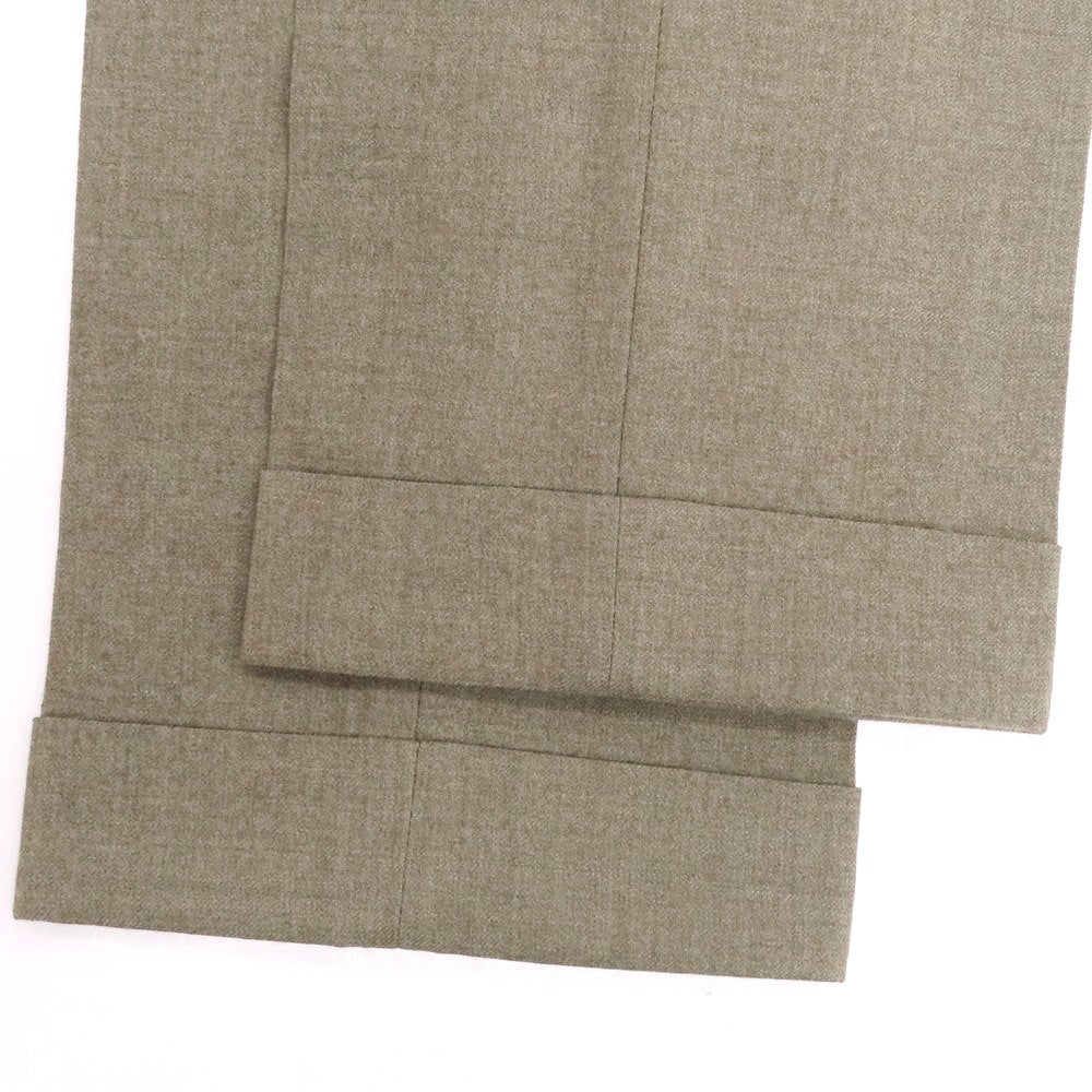 【中古】インコテックス INCOTEX BEAMS F別注 SUPER100‘S ウール ドレススラックスパンツ グレージュ【 50 】【 状態ランクD 】【 メンズ 】