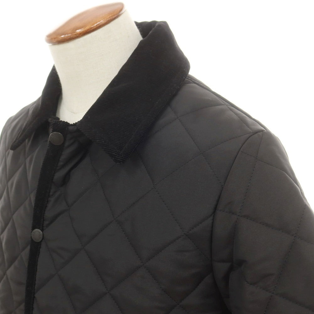 【中古】トラディショナルウェザーウェア Traditional Weatherwear ポリエステル 中綿入り キルティングブルゾン ブラック【 38 】【 状態ランクA 】【 メンズ 】