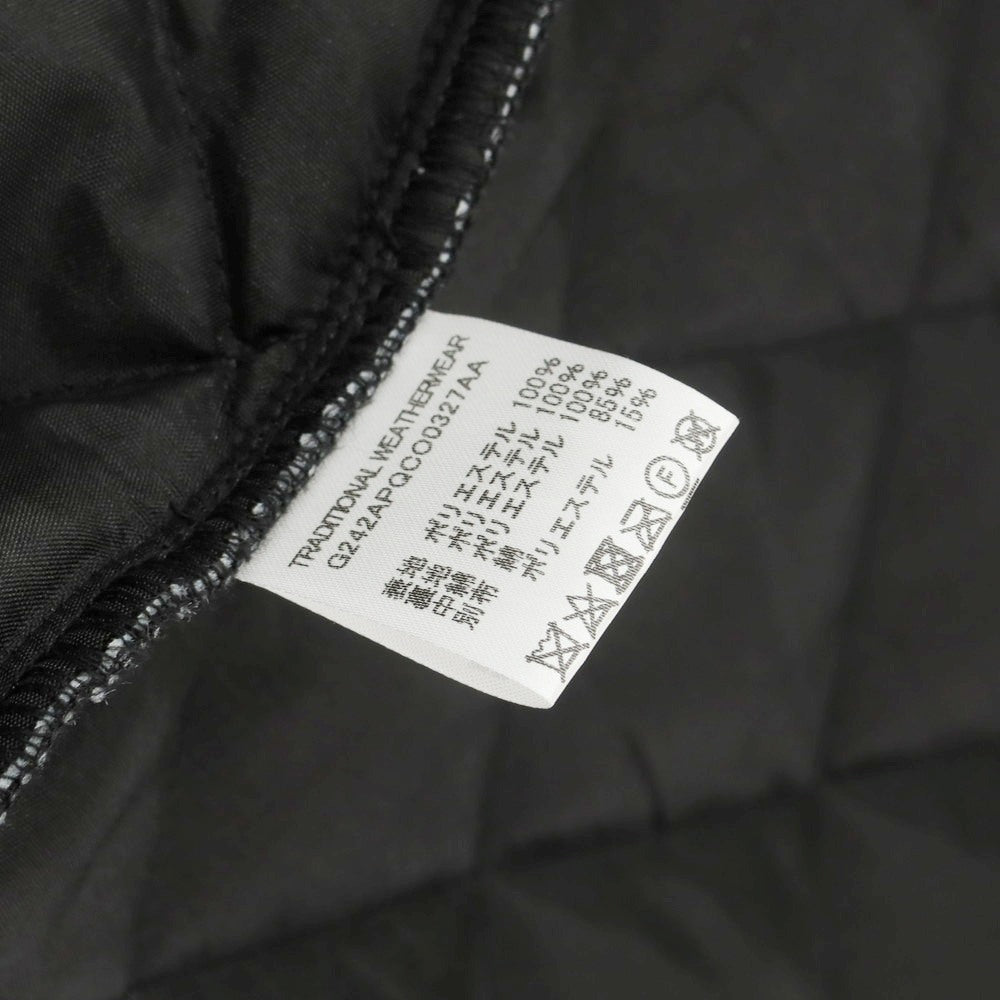 【中古】トラディショナルウェザーウェア Traditional Weatherwear ポリエステル 中綿入り キルティングブルゾン ブラック【 38 】【 状態ランクA 】【 メンズ 】