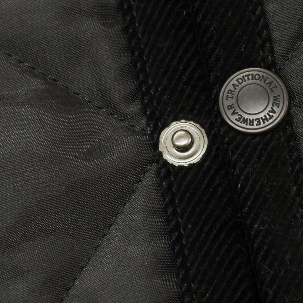 【中古】トラディショナルウェザーウェア Traditional Weatherwear ポリエステル 中綿入り キルティングブルゾン ブラック【 38 】【 状態ランクA 】【 メンズ 】