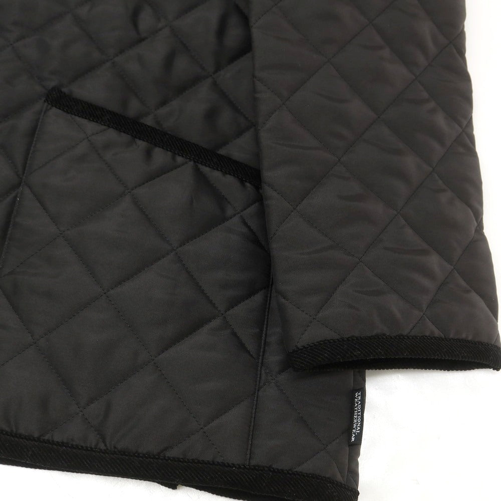 【中古】トラディショナルウェザーウェア Traditional Weatherwear ポリエステル 中綿入り キルティングブルゾン ブラック【 38 】【 状態ランクA 】【 メンズ 】