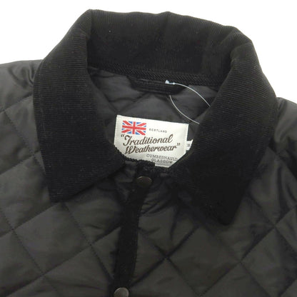 【中古】トラディショナルウェザーウェア Traditional Weatherwear ポリエステル 中綿入り キルティングブルゾン ブラック【 38 】【 状態ランクA 】【 メンズ 】