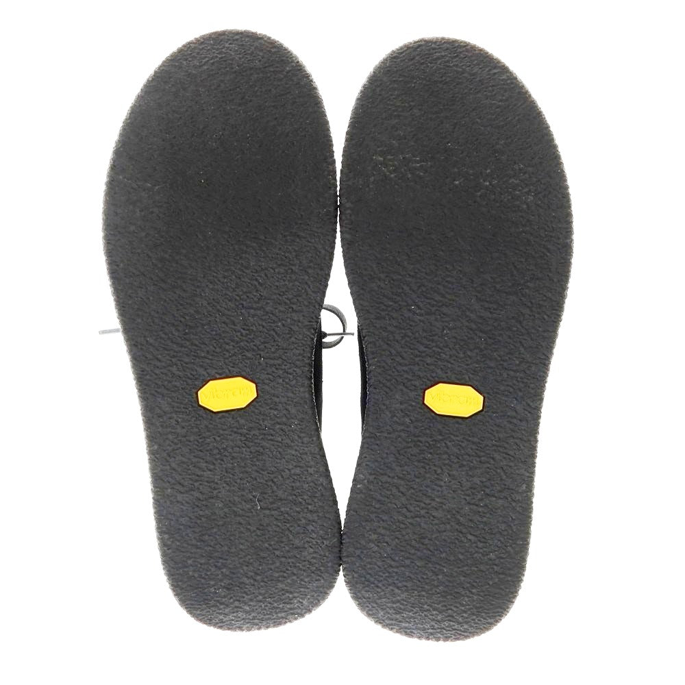 【中古】【未使用】ユナイテッドアローズ UNITED ARROWS スエード チャッカブーツ ブラック【サイズ25】【 状態ランクS 】【 メンズ 】[BPD]