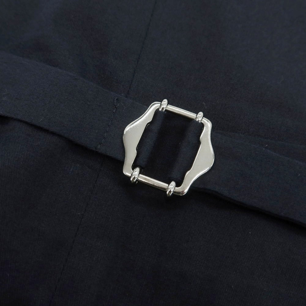 【中古】ラルディーニ LARDINI ウールカシミヤ チェック ドレス系ジレ ベスト ブラウンxネイビー【 48 】【 状態ランクA 】【 メンズ 】