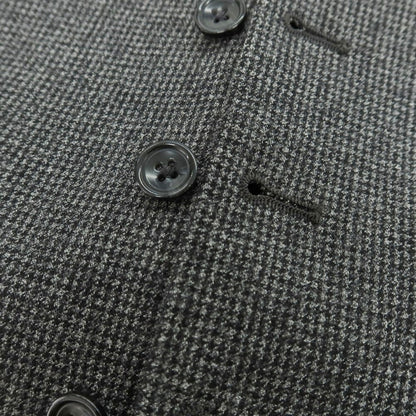 【中古】タリアトーレ TAGLIATORE ウール チェック ドレス系ジレ ベスト グレーxホワイト【 50 】【 状態ランクA 】【 メンズ 】