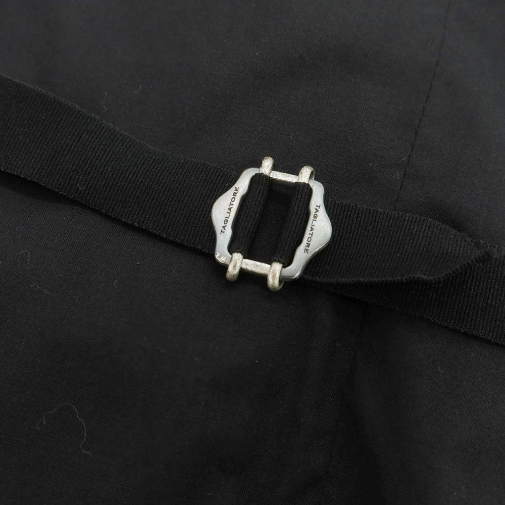 【中古】タリアトーレ TAGLIATORE ウール チェック ドレス系ジレ ベスト グレーxホワイト【 50 】【 状態ランクA 】【 メンズ 】