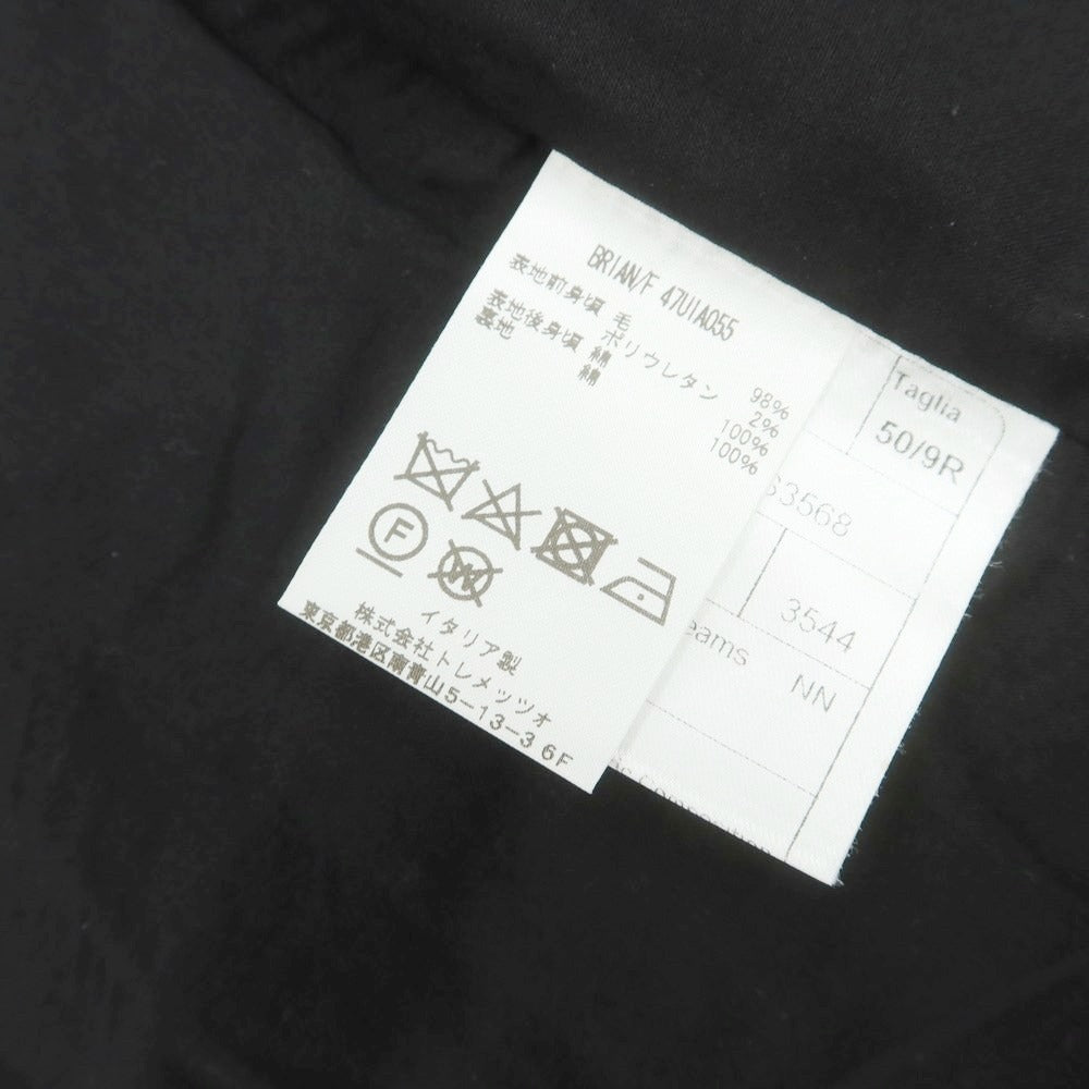 【中古】タリアトーレ TAGLIATORE ウール チェック ドレス系ジレ ベスト グレーxホワイト【 50 】【 状態ランクA 】【 メンズ 】