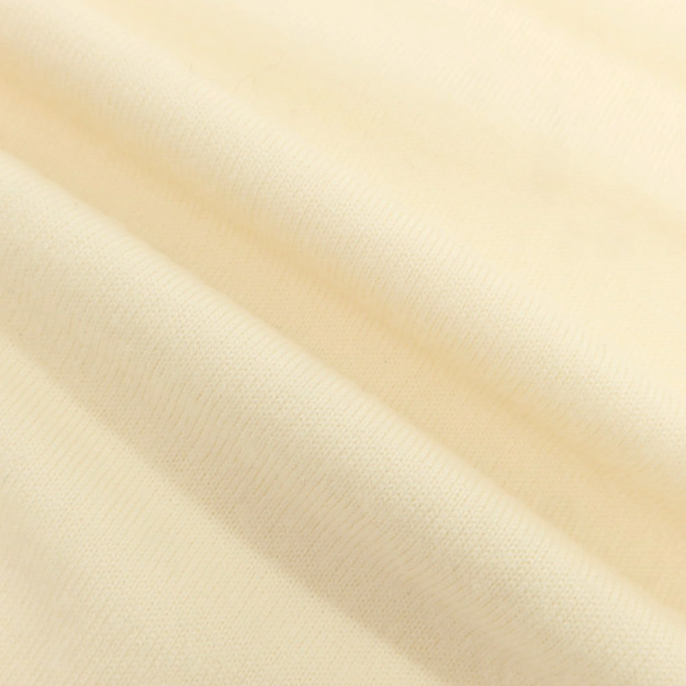 【中古】クルチアーニ CRUCIANI ハイゲージ ウール タートルネック プルオーバーニット アイボリー【 52 】【 状態ランクB 】【 メンズ 】