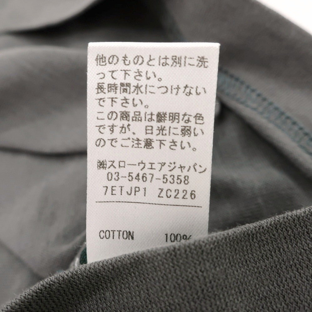 【中古】ザノーネ ZANONE アイスコットン 半袖ポロシャツ ウォームグレー【サイズ50】【 状態ランクC 】【 メンズ 】