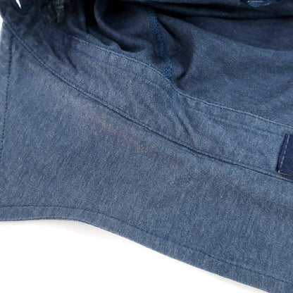 【中古】ドルモア DRUMOHR コットン 半袖ポロシャツ ブルー【サイズL】【 状態ランクC 】【 メンズ 】