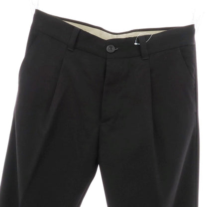 【中古】ピーティートリノ PT TORINO CINQUE SUPER100‘S ウール カジュアルスラックスパンツ ブラック【 32 】【 状態ランクB 】【 メンズ 】