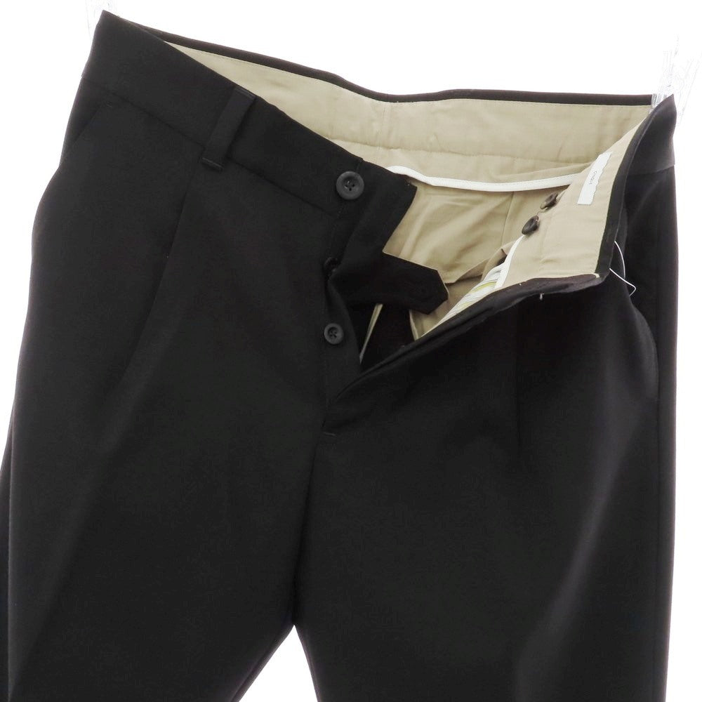 【中古】ピーティートリノ PT TORINO CINQUE SUPER100‘S ウール カジュアルスラックスパンツ ブラック【 32 】【 状態ランクB 】【 メンズ 】