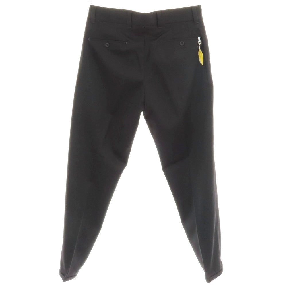【中古】ピーティートリノ PT TORINO CINQUE SUPER100‘S ウール カジュアルスラックスパンツ ブラック【 32 】【 状態ランクB 】【 メンズ 】