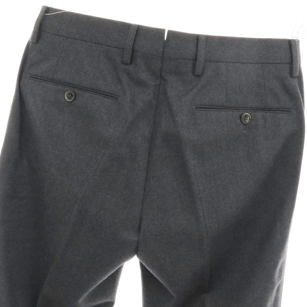 【中古】ピーティーゼロウーノ PT01 BEAMS F別注 ストレッチウール ドレススラックスパンツ グレー【 46 】【 状態ランクB 】【 メンズ 】