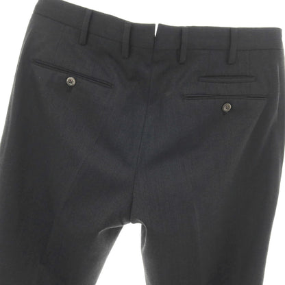 【中古】ピーティーゼロウーノ PT01 WINTER TRAVELLER ストレッチ ポリエステルウール ドレススラックスパンツ ダークグレー【サイズ50】【 状態ランクA 】【 メンズ 】