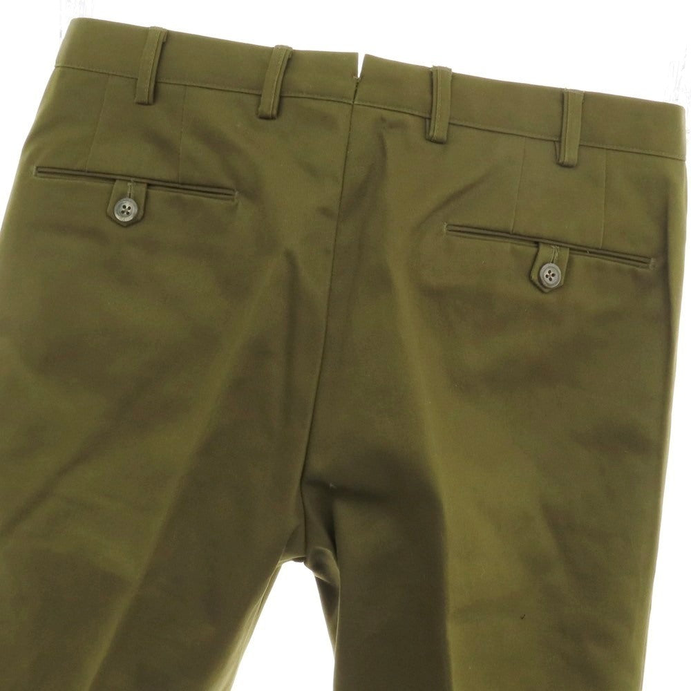 【中古】ピーティーゼロウーノ PT01 CAPITAL CHINO コットン カジュアルスラックスパンツ オリーブ【 48 】【 状態ランクB 】【 メンズ 】