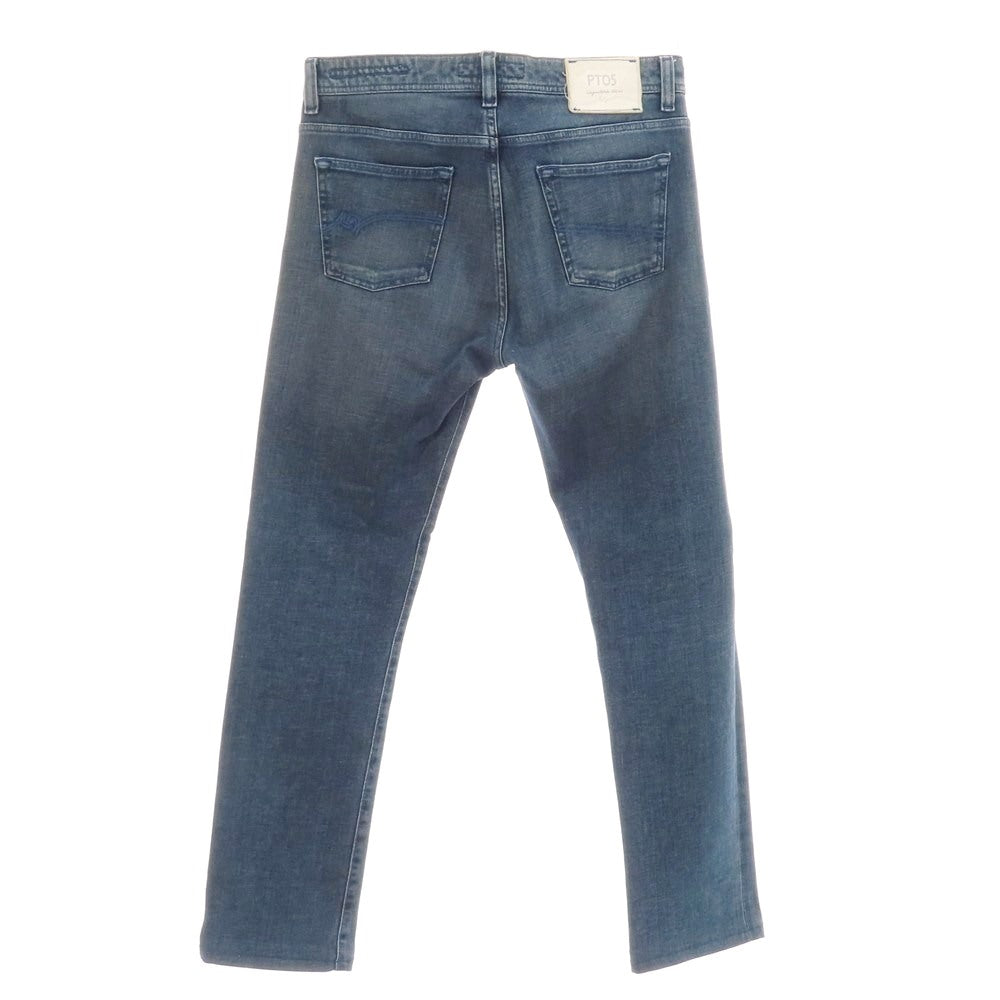 【中古】ピーティーゼロチンクエ PT05 Fade コットン系 デニムパンツ ネイビー【 30 】【 状態ランクC 】【 メンズ 】