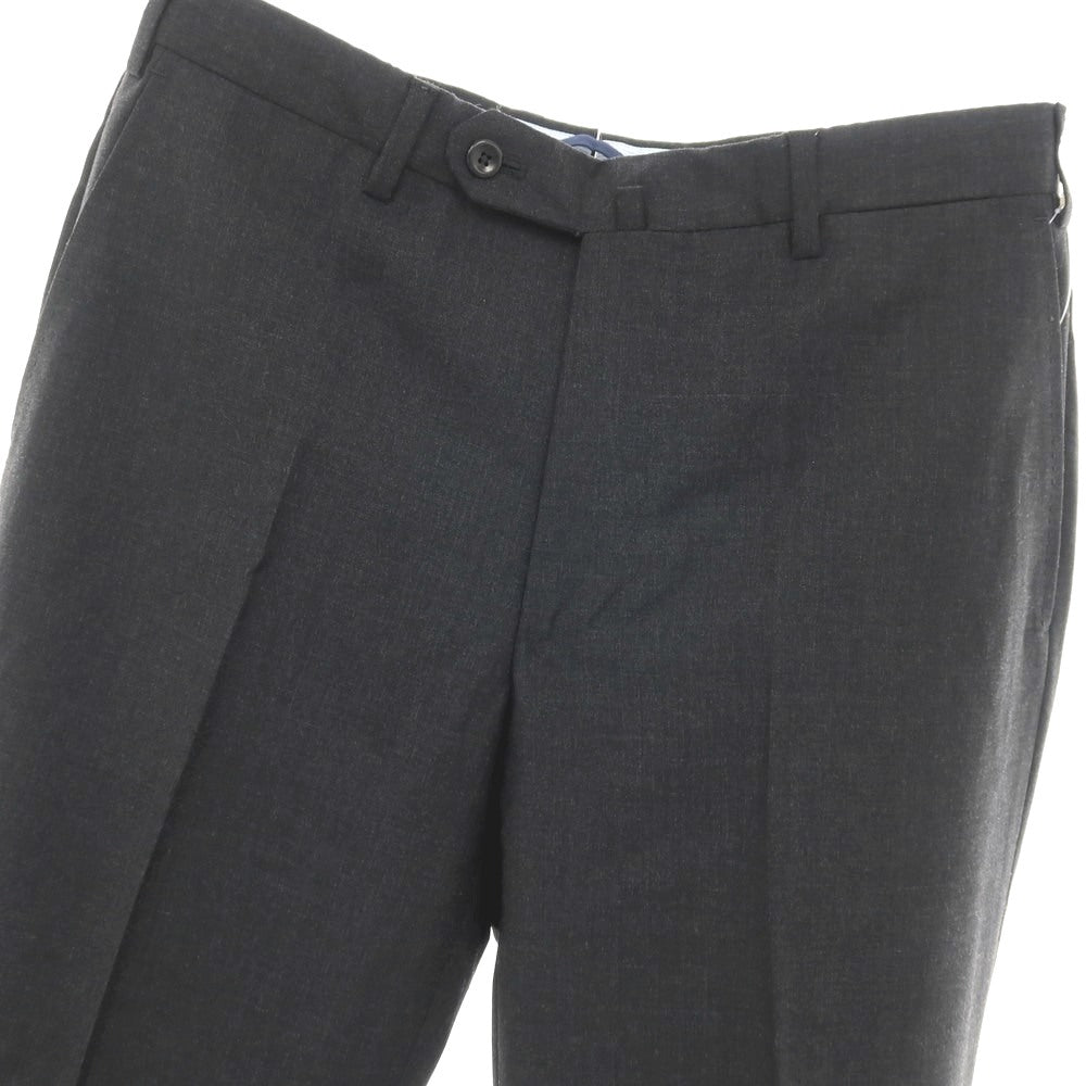 【中古】インコテックス INCOTEX ウール ドレススラックスパンツ チャコール【サイズ48】【 状態ランクB 】【 メンズ 】
