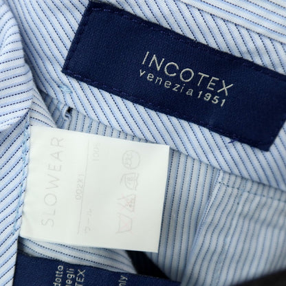 【中古】インコテックス INCOTEX ウール ドレススラックスパンツ チャコール【サイズ48】【 状態ランクB 】【 メンズ 】