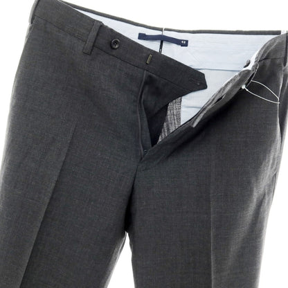【中古】インコテックス INCOTEX ウール ドレススラックスパンツ チャコール【サイズ48】【 状態ランクB 】【 メンズ 】