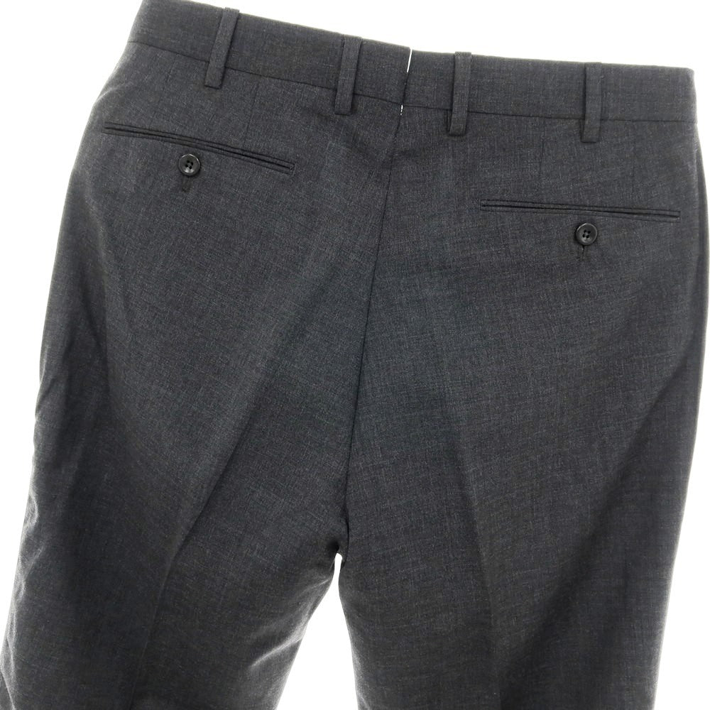 【中古】インコテックス INCOTEX ウール ドレススラックスパンツ チャコール【サイズ48】【 状態ランクB 】【 メンズ 】