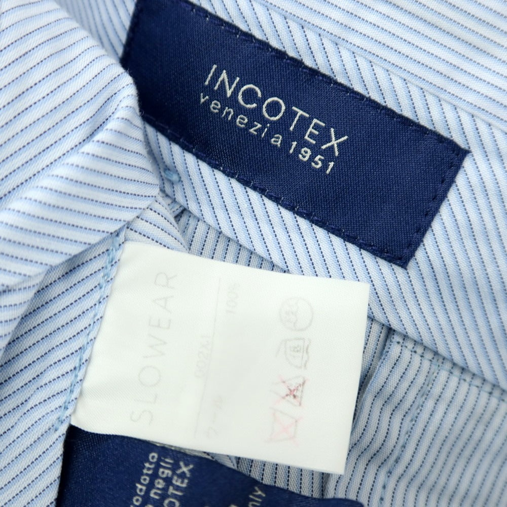 【中古】インコテックス INCOTEX ウール ドレススラックスパンツ チャコール【サイズ48】【 状態ランクB 】【 メンズ 】