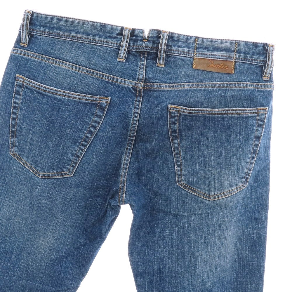 【中古】インコテックス INCOTEX ストレッチコットン ジーンズ デニムパンツ ブルー【 32 】【 状態ランクC 】【 メンズ 】