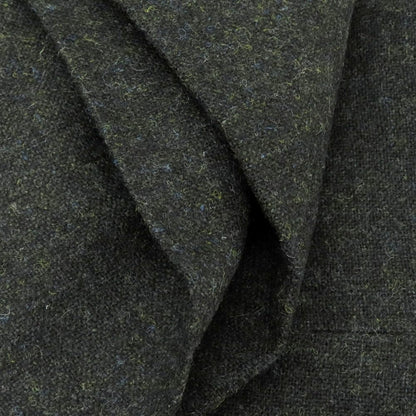 【中古】トゥモローランド TOMORROWLAND ウール ツイード カジュアルスラックスパンツ ダークグリーン【 46 】【 状態ランクA 】【 メンズ 】