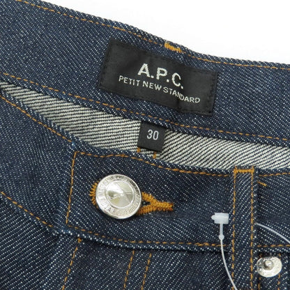 【中古】アーペーセー A.P.C. PETIT NEW STANDARD ジーンズ デニムパンツ ネイビー【 30 】【 状態ランクB 】【 メンズ 】