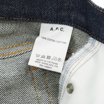 【中古】アーペーセー A.P.C. PETIT NEW STANDARD ジーンズ デニムパンツ ネイビー【 30 】【 状態ランクB 】【 メンズ 】