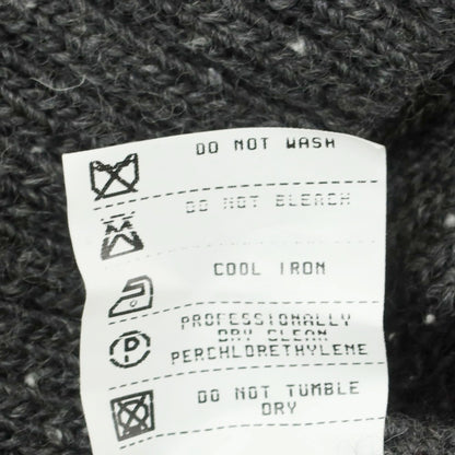 【中古】アイスバーグ ICEBERG × PEANUTS ストレッチ ウールアクリル プルオーバーニット グレーxレッド【 M 】【 状態ランクB 】【 メンズ 】