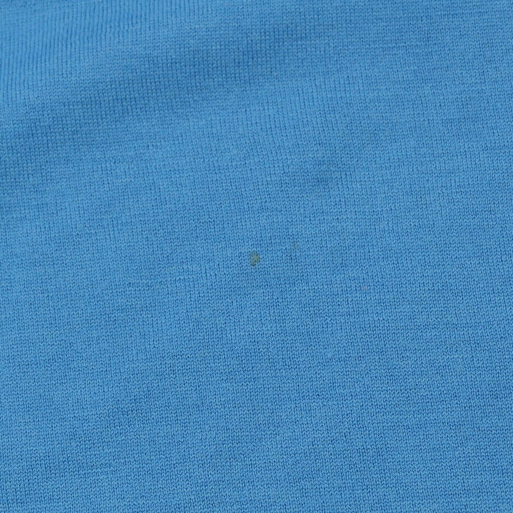 【中古】ジョンスメドレー JOHN SMEDLEY ハイゲージ ウール タートルネック プルオーバーニット ライトブルー【 M 】【 状態ランクC 】【 メンズ 】