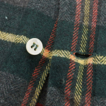 【中古】ギローバー GUY ROVER チェック ボタンダウンネルシャツ レッドxグレー【 M 】【 状態ランクB 】【 メンズ 】