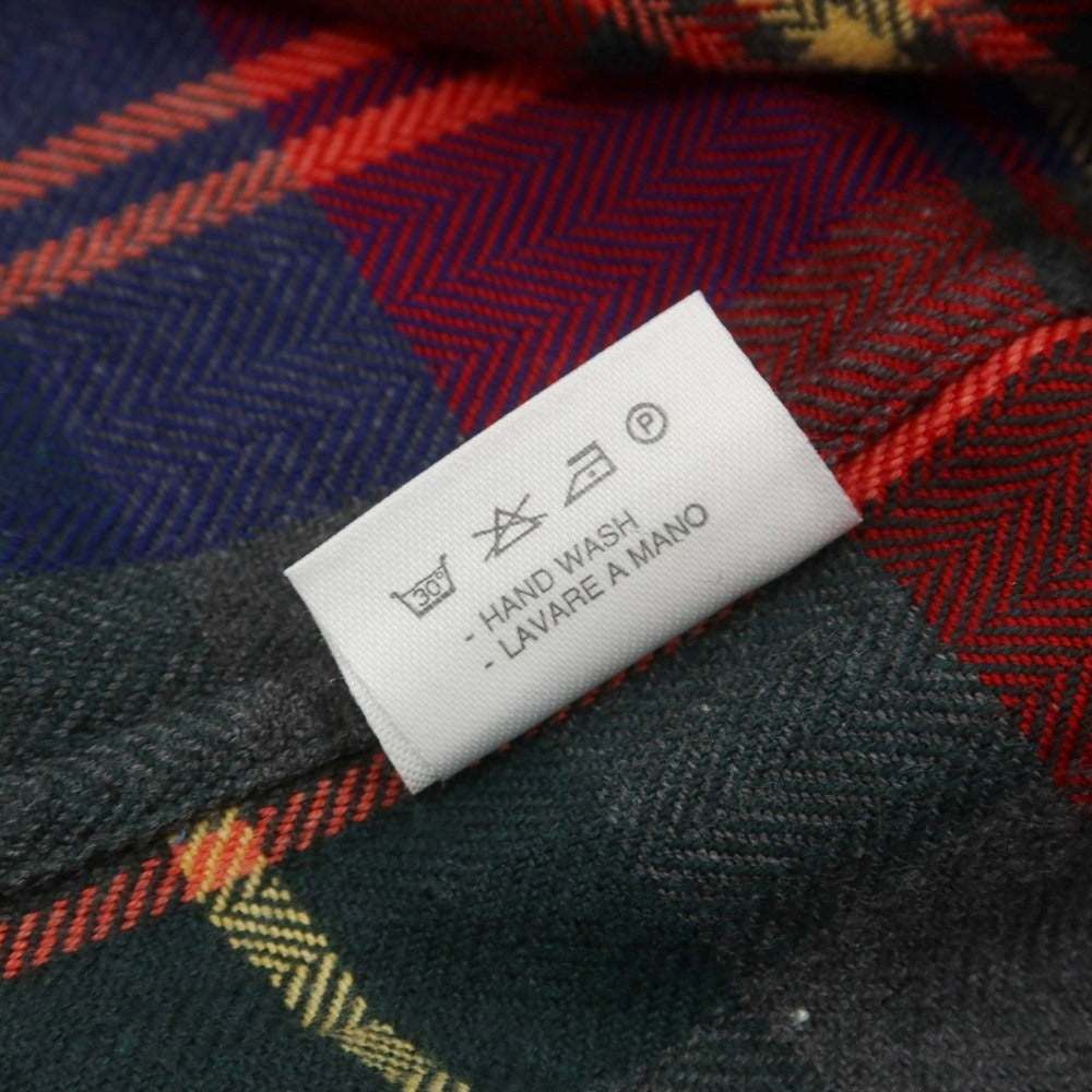 【中古】ギローバー GUY ROVER チェック ボタンダウンネルシャツ レッドxグレー【 M 】【 状態ランクB 】【 メンズ 】