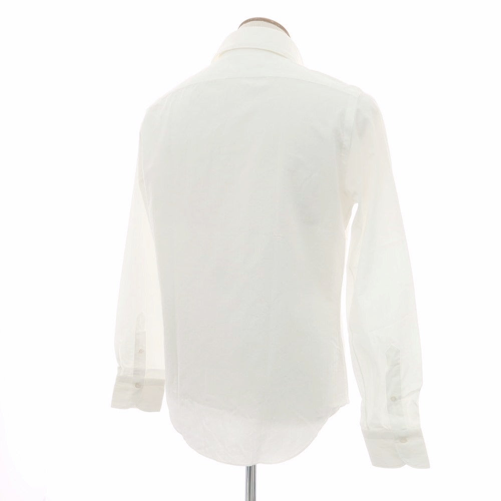 【中古】フィナモレ Finamore コットン ドレスシャツ ホワイト【 40 】【 状態ランクA 】【 メンズ 】