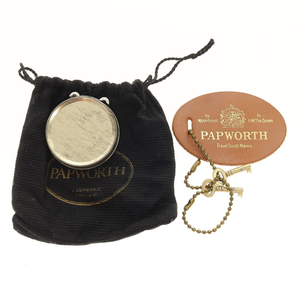 【中古】パップワース PAPWORTH ブライドルレザー ダレスバッグ ライトブラウン【 状態ランクB 】【 メンズ 】