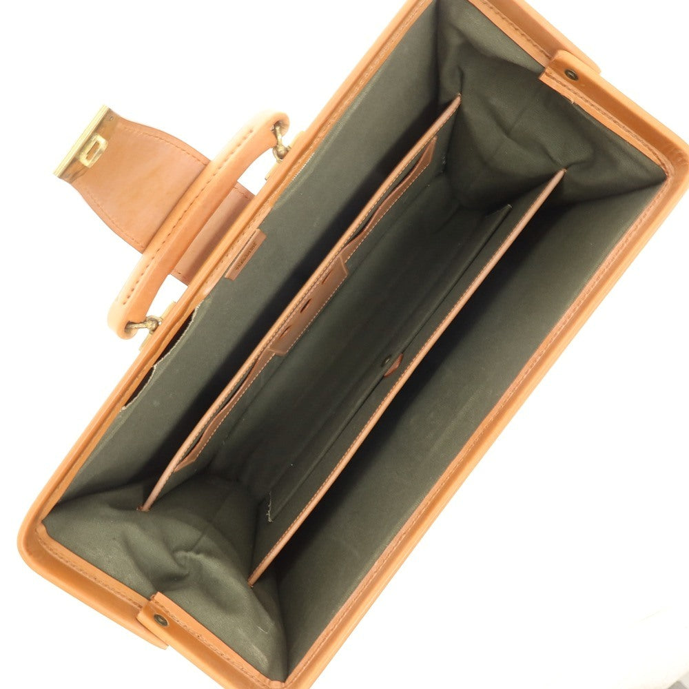 【中古】パップワース PAPWORTH ブライドルレザー ダレスバッグ ライトブラウン【 状態ランクB 】【 メンズ 】