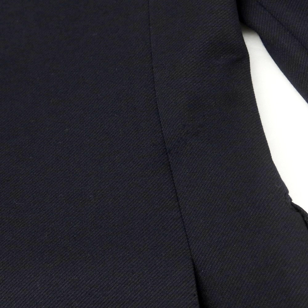 【中古】ポールスチュアート PAUL STUART ツイルウールポリエステル テーラードジャケット ダークネイビー【 46 】【 状態ランクB 】【 メンズ 】