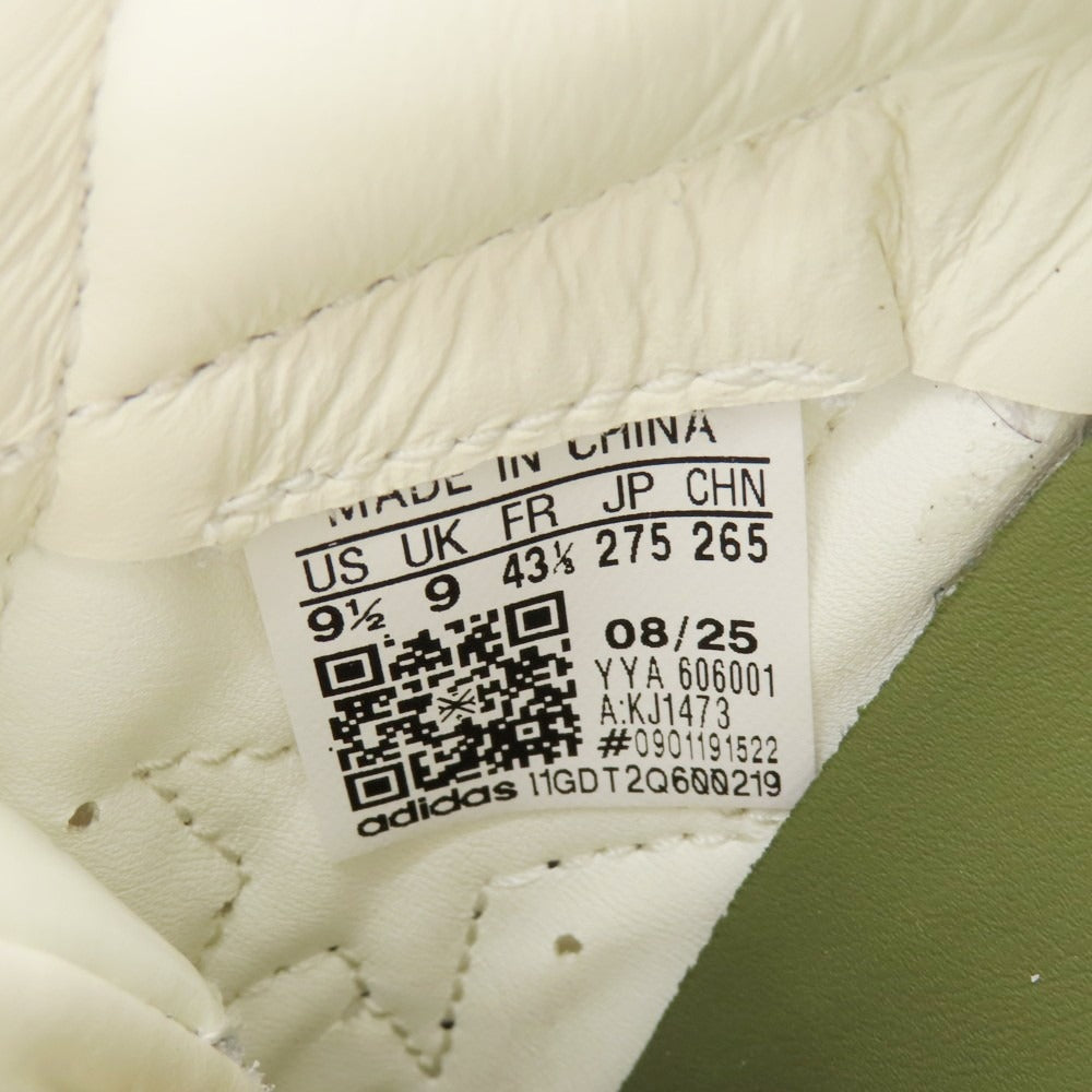 【中古】【未使用】クロット CLOT × A BATHING APE adidas Superstar スニーカー ホワイト系xオリーブ【 27.5 】【 状態ランクS 】【 メンズ 】