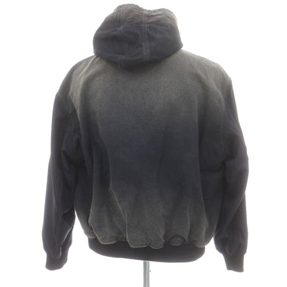 【中古】コッキ KOHKI ダブルジップ フーデッド ワークジャケット ブラックxネイビー【 2 】【 状態ランクB 】【 メンズ 】