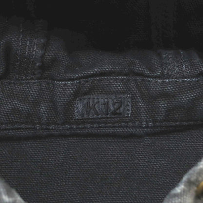 【中古】コッキ KOHKI ダブルジップ フーデッド ワークジャケット ブラックxネイビー【 2 】【 状態ランクB 】【 メンズ 】