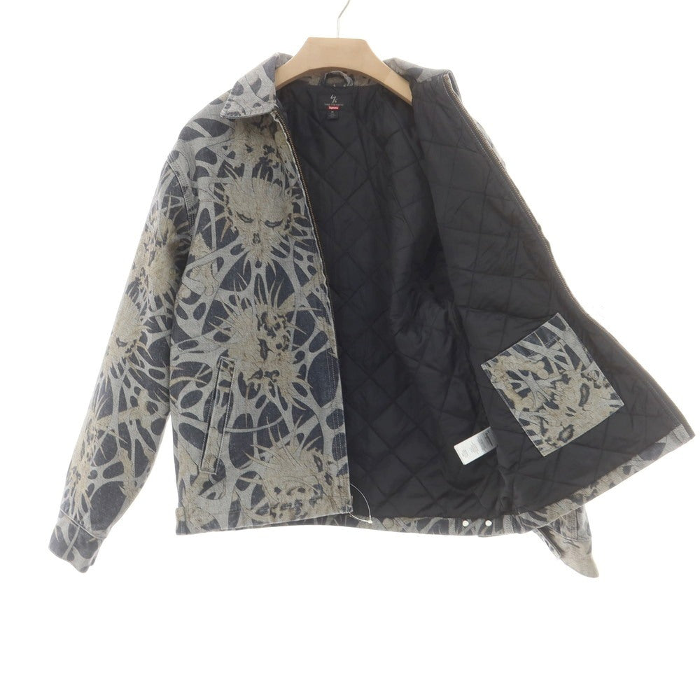 【中古】シュプリーム Supreme × Y’s by Yohji Yamamoto 2025年秋冬 Denim Work Jacket 中綿入り ワークジャケット ネイビー系【 M 】【 状態ランクA 】【 メンズ 】