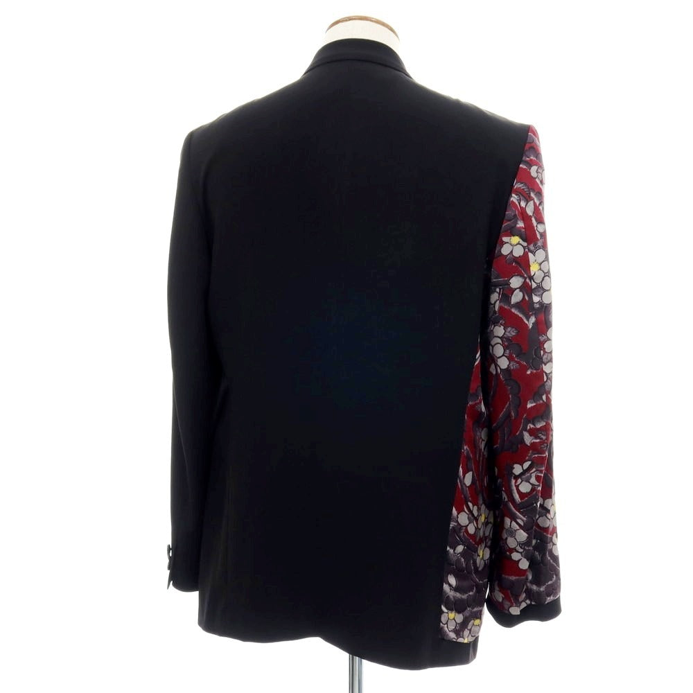 【中古】ワイルドサイド ヨウジヤマモト WILDSIDE YOHJI YAMAMOTO × 龍が如く トリアセテートレーヨン カジュアルジャケット ブラック系【サイズ2】【 状態ランクB 】【 メンズ 】