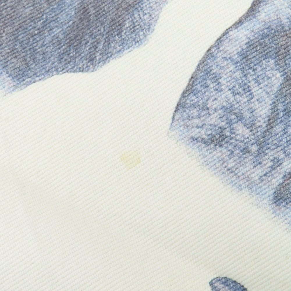 【中古】デニムティアーズ DENIM TEARS × Levi’s 501 DT コットン デニムパンツ ホワイトxネイビー【 32 】【 状態ランクB 】【 メンズ 】