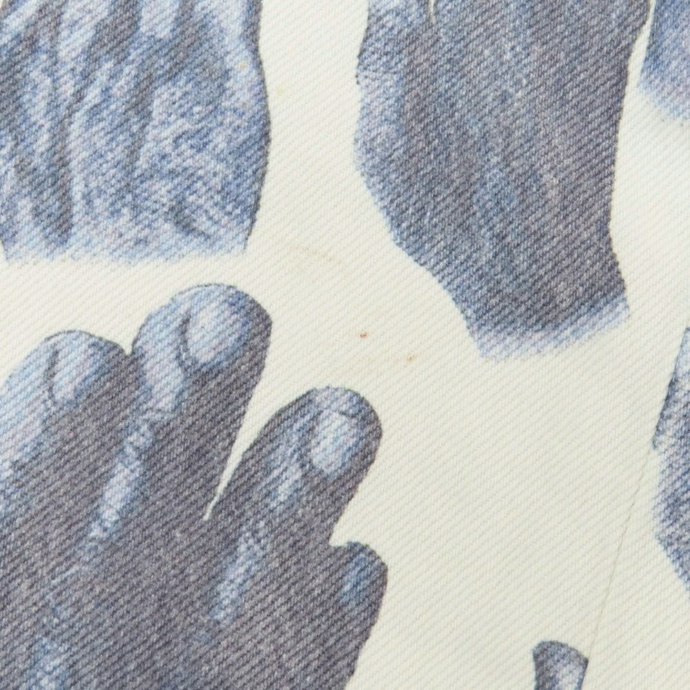 【中古】デニムティアーズ DENIM TEARS × Levi’s 501 DT コットン デニムパンツ ホワイトxネイビー【 32 】【 状態ランクB 】【 メンズ 】